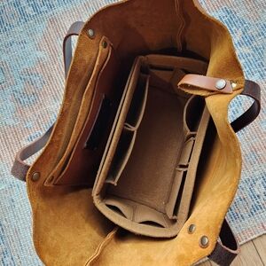 Portland leather tote